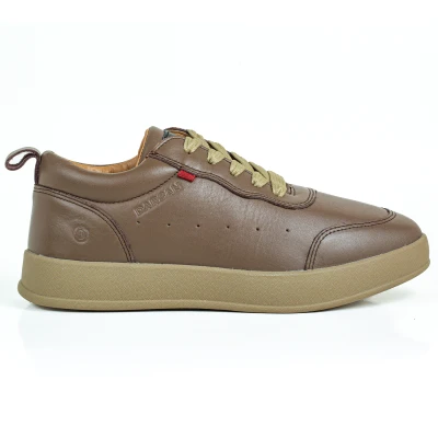 Luxury Leather Sneakers Xperia | Mustard | XMS-02