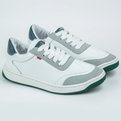Luxury Leather Sneakers Xperia | White | XWG-03 secondary