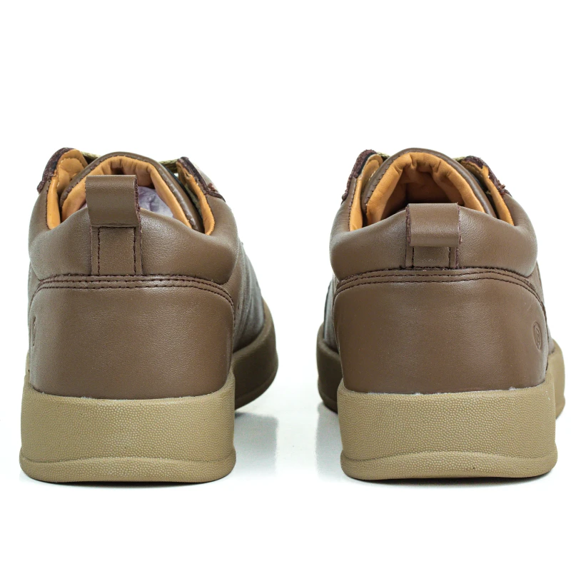 Luxury Leather Sneakers Xperia | Mustard | XMS-02