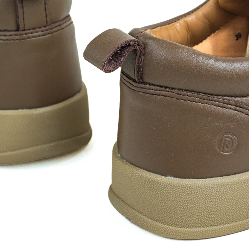 Luxury Leather Sneakers Xperia | Mustard | XMS-02