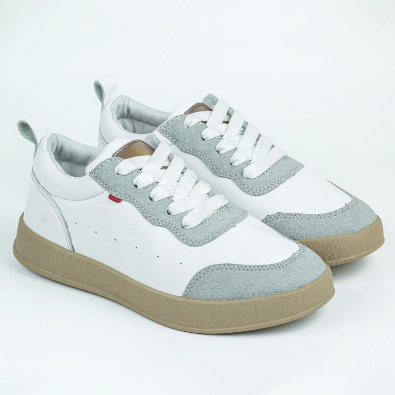 Luxury Leather Sneakers Xperia | White | XWH-02