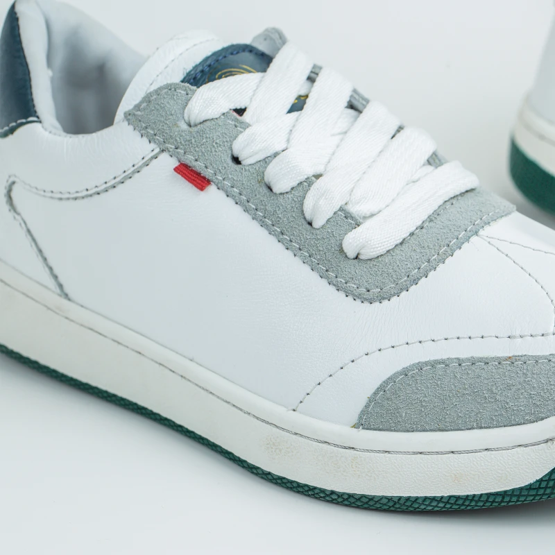 Luxury Leather Sneakers Xperia | White | XWG-03