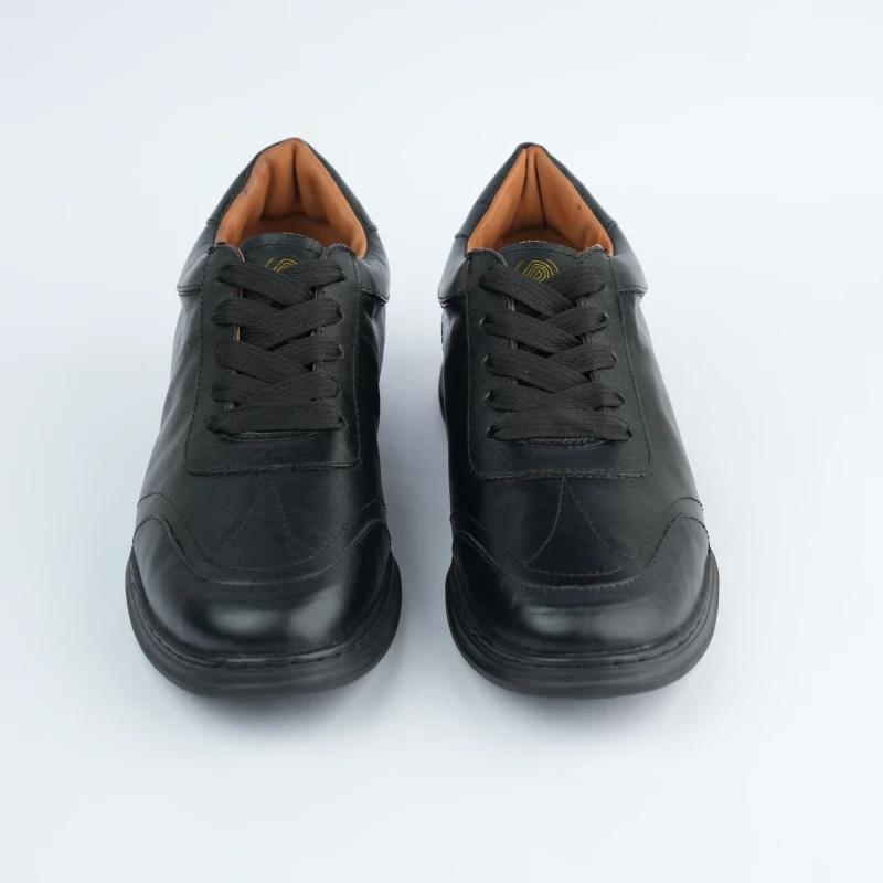 Xperia Lite Leather Sneakers | Black | XBL-03L