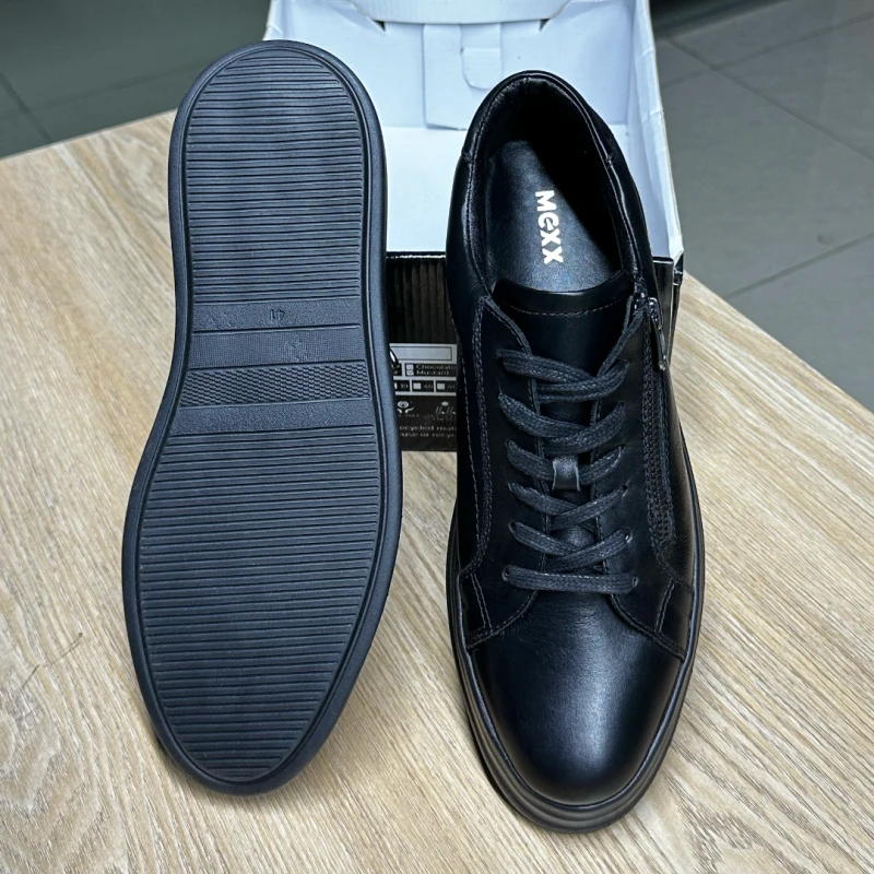 Nappa Leather Sneakers (Export- Japan) | XJP-06 | Black