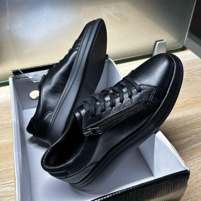 Nappa Leather Sneakers (Export- Japan) | XJP-06 | Black
