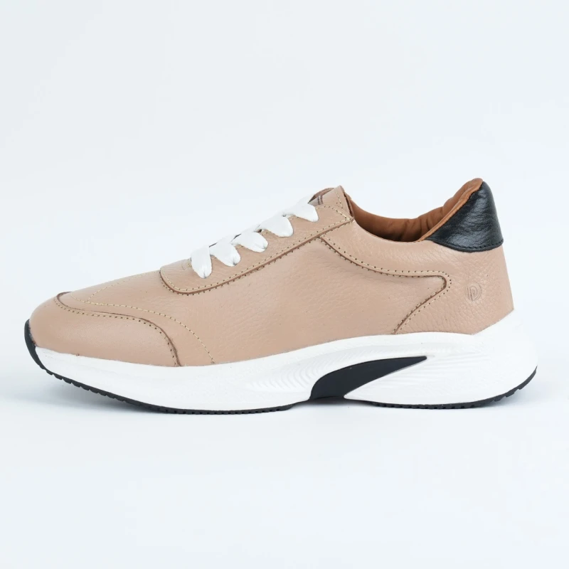 NOVA Leather Sports Sneaker|Cream| NCMB-07