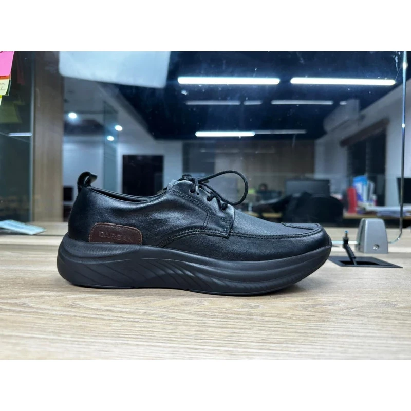 Derby Leather Sneakers| Black | DBL-05